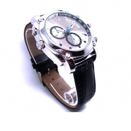 4 GB Orologio nero con telecamera IR
