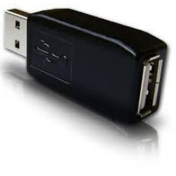 Intercettazione della tastiera del PC - Connettore USB - Nero