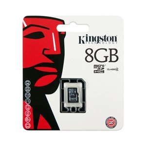 Scheda di memoria Micro SD Kingston da 8 GB senza adattatore, CLASSE 4