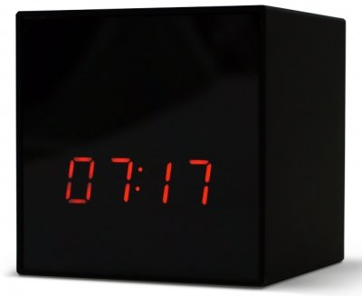 Telecamera IP Full HD nascosta nellorologio da tavolo con rilevamento del movimento e illuminazione IR