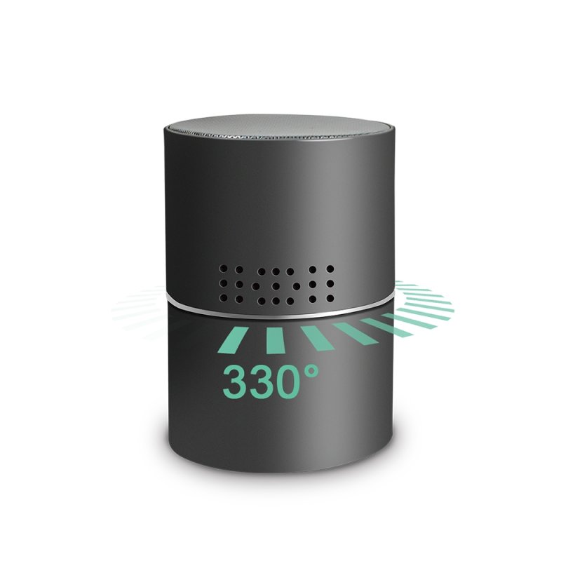 Altoparlante Bluetooth Wi-Fi con telecamera Full HD a 330°
