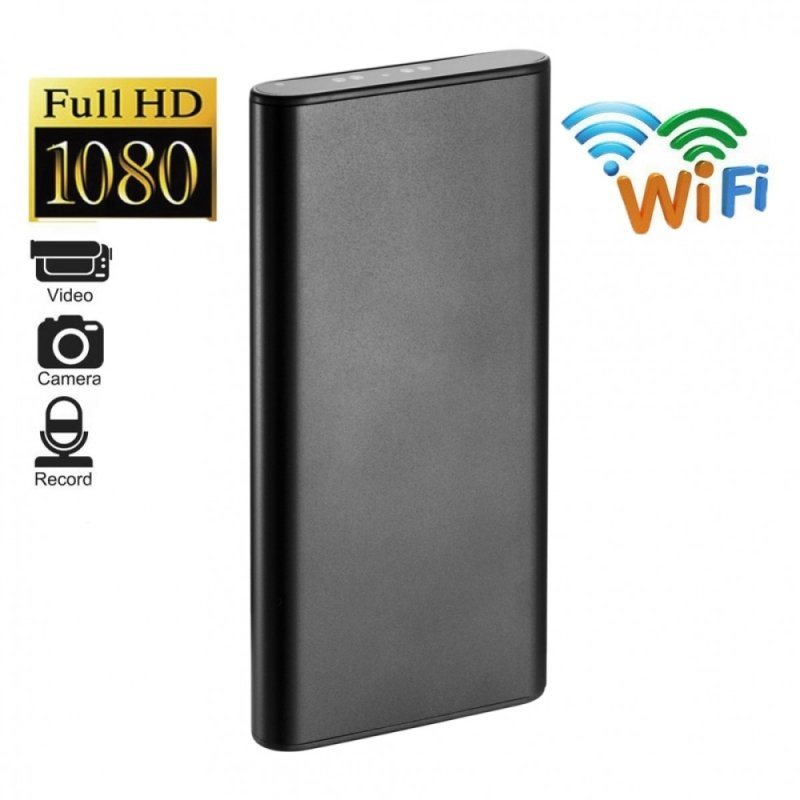 Telecamera Wi-Fi 4K Ultra HD con visione notturna in una powerbank