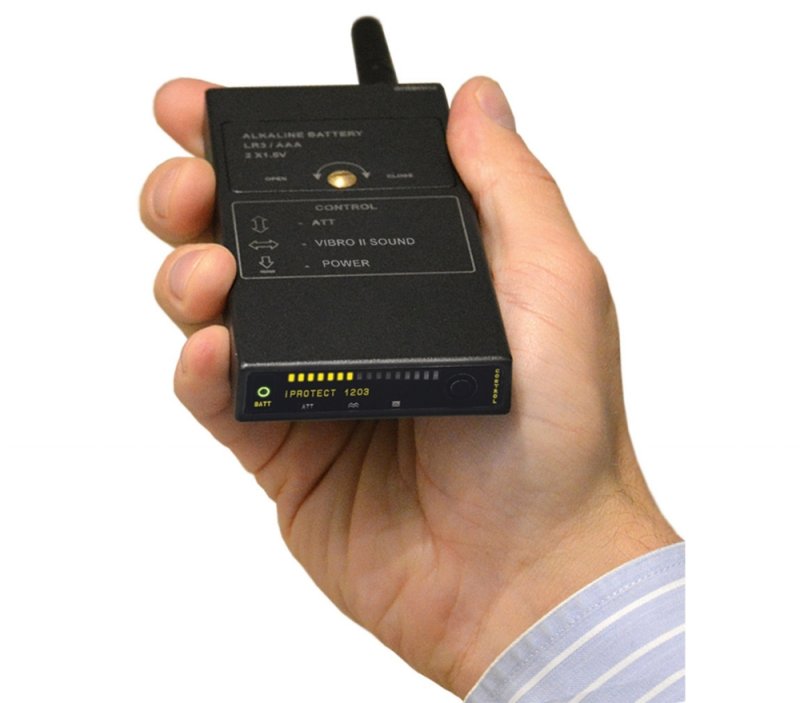 Videocamera nascosta professionale e rilevatore di vermi piatti iProtect 1203