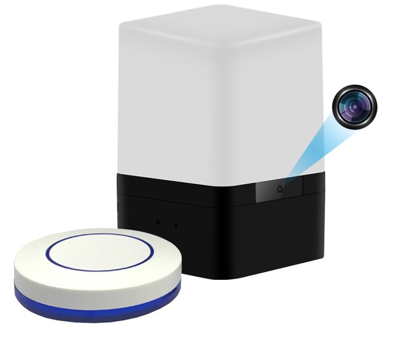 Telecamera Wi-Fi in mini lampada