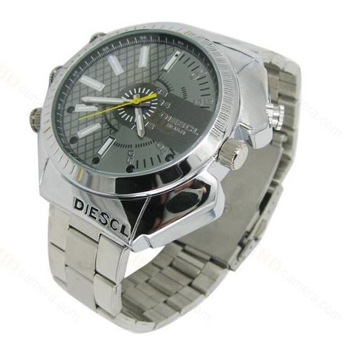 Orologio DIESCL argento con telecamera IR - 4GB/8GB/16GB/32GB