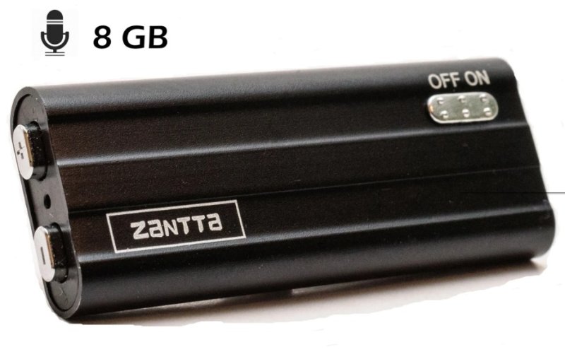 Registratore vocale professionale da 8 GB in una chiave USB