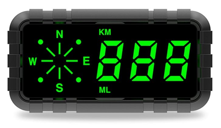 Tachimetro GPS HUD per auto C3010