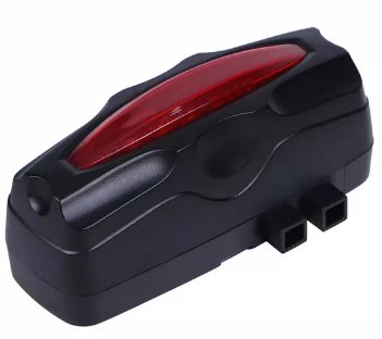 Impermeabile GPS Bike Tracker in luce posteriore T19