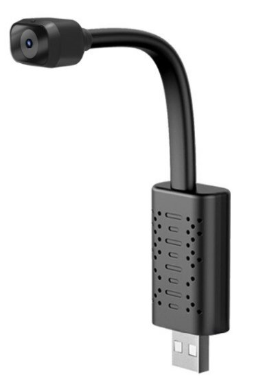 Telecamera IP Wi-Fi nel cavo USB con visione notturna e rilevamento del movimento