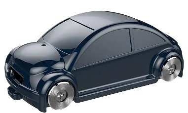 Mini registratore vocale nascosto in un ciondolo a forma di auto S21