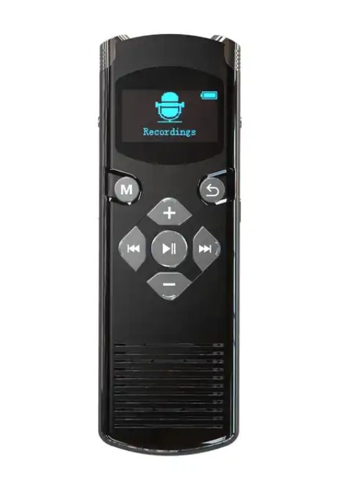 Registratore vocale di fascia alta DVR-616 con batteria di lunga durata e memoria interna da 16 GB