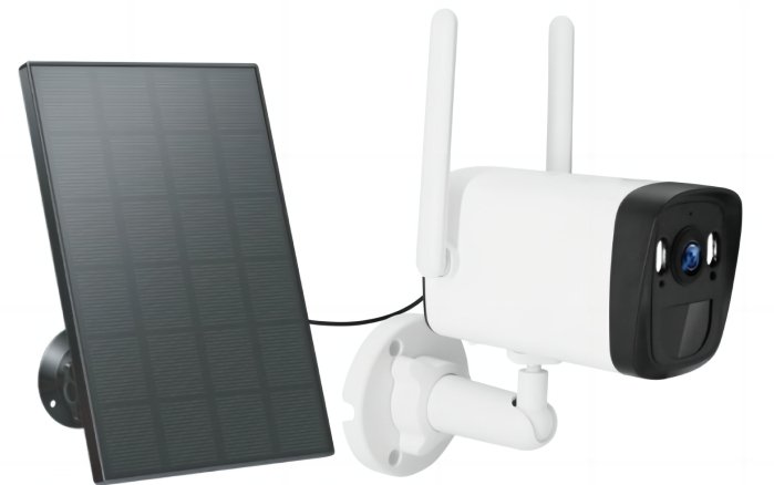 Telecamera di sicurezza Wi-Fi solare per esterni Innotronik ICH-BC25H (2MP)