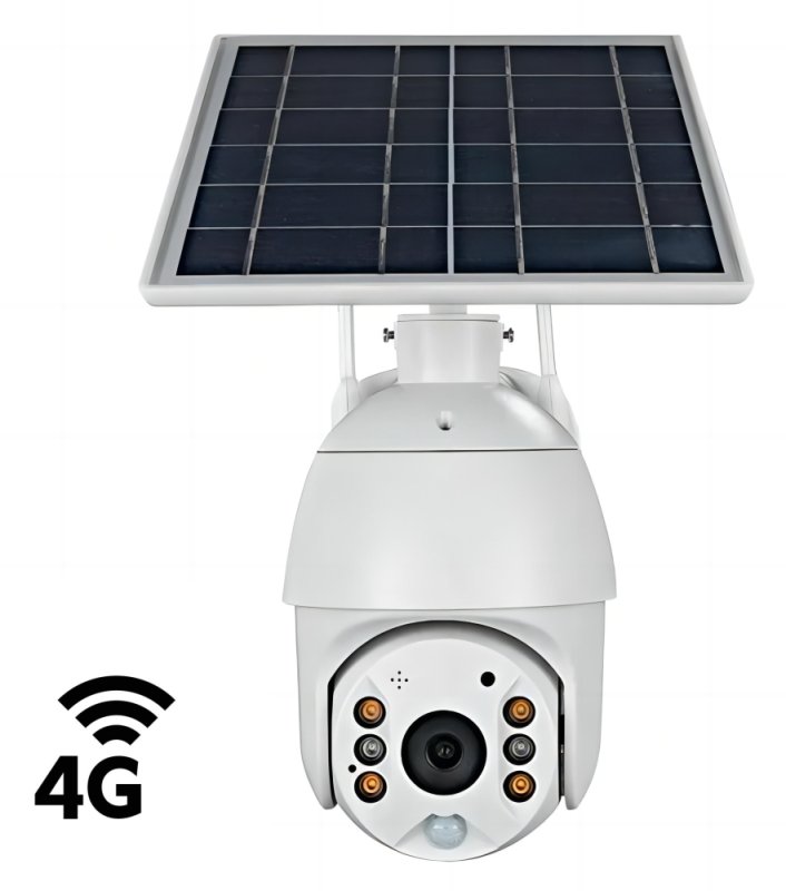 Telecamera di sicurezza IP PTZ solare 4G rotante Innotronik IUB-BC20-4G (4MP)