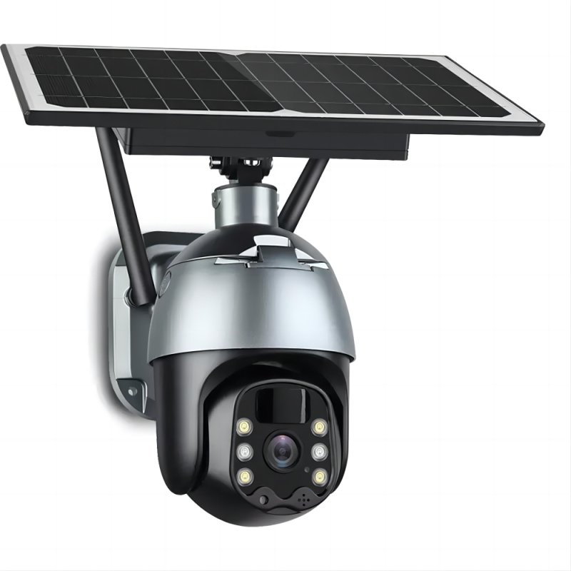 Innotronik IUB-PT22 (4MP) telecamera IP Wi-Fi girevole PTZ solare per esterni