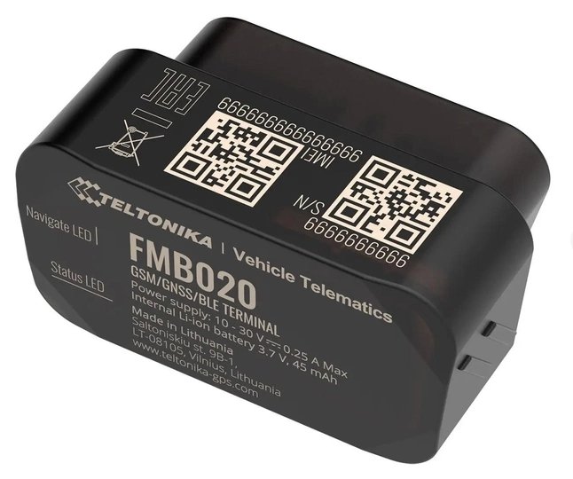 Localizzatore GPS con connessione OBD Teltonika FMB020