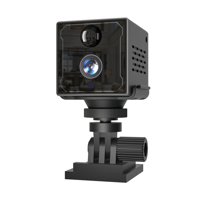 Mini telecamera 2K WiFi con visione notturna IR e sensore PIR