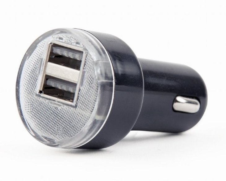 Caricatore da auto a 2 porte USB 5V/2,1A