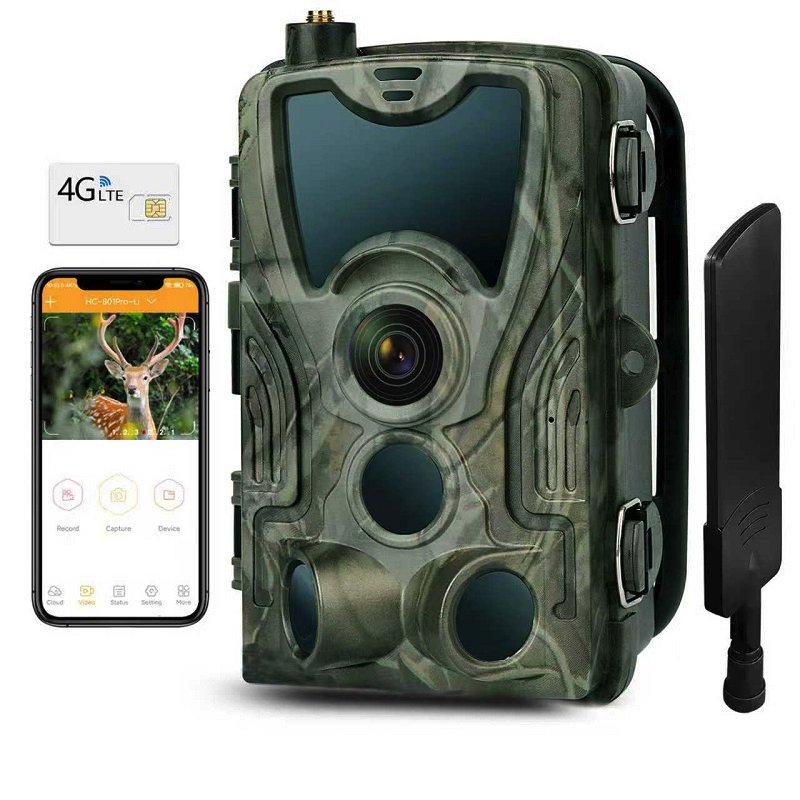 Fototrappola 4G HC801 Pro risoluzione 4k