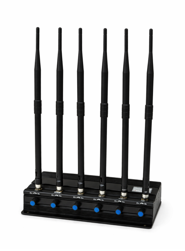 Disturbatore PROFI a 6 antenne per segnali GSM/DCS/3G/4G/WIFI/GPS