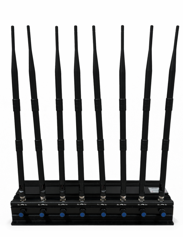 Disturbatore a 8 antenne PROFI per segnali GSM/DCS/3G/4G/GPS/WIFI/PHS/4G1
