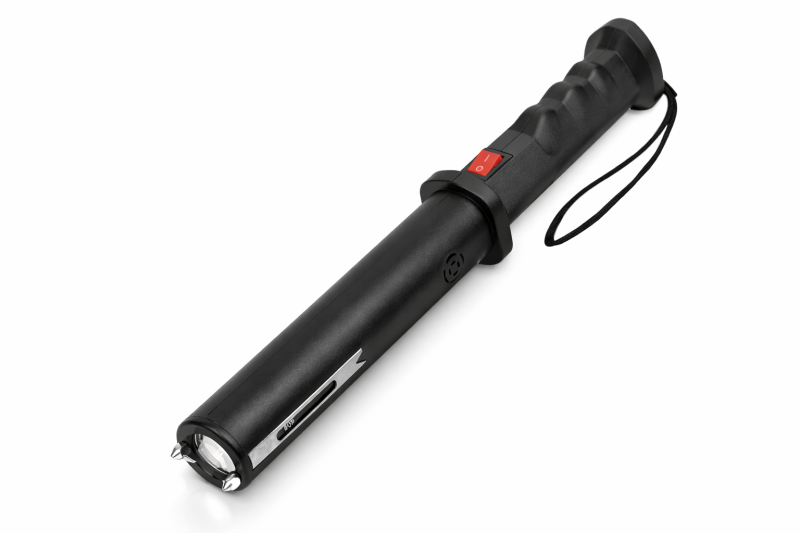 Stun gun torcia 809 ricaricabile con sirena ad alta potenza per difesa personale