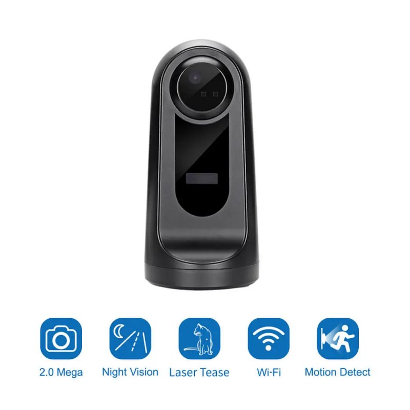 Telecamera di sicurezza Wi-Fi HD 1080P con lunga autonomia in modalità standby