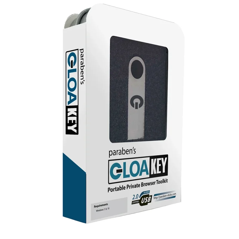 Browser privato portatile USB Cloakey