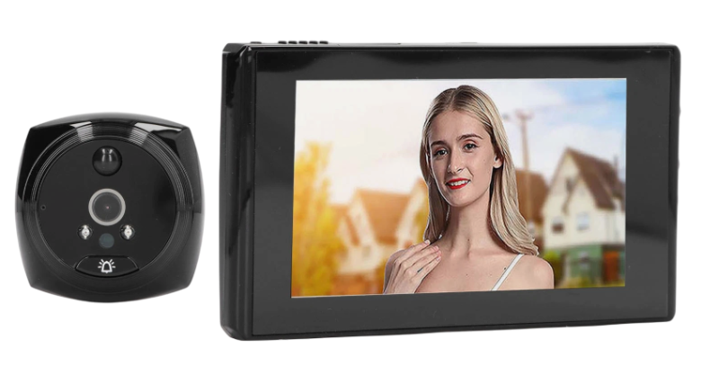 Spioncino digitale per porte con display LCD