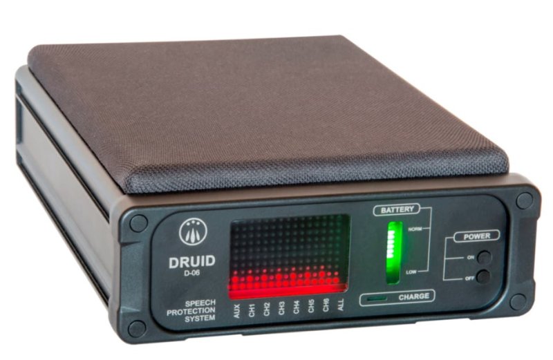 DRUID D-06 Protezione professionale delle conversazioni contro tutti i tipi di intercettazione