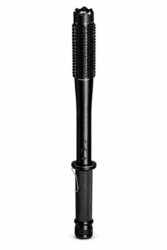 Storditore elettrico TW1188 con torcia LED potente per autodifesa professionale