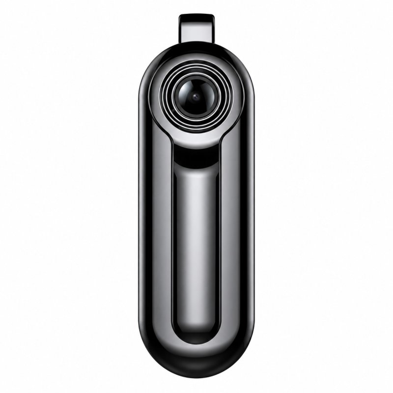 Mini telecamera portatile Full HD con dittafono e clip per il fissaggio