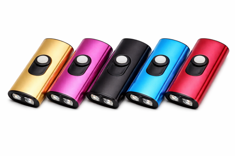 Mini stun gun TW-1602 ricaricabile USB con luce LED per difesa personale