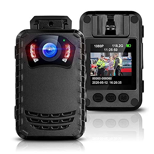 Mini telecamera da corpo della polizia Full HD