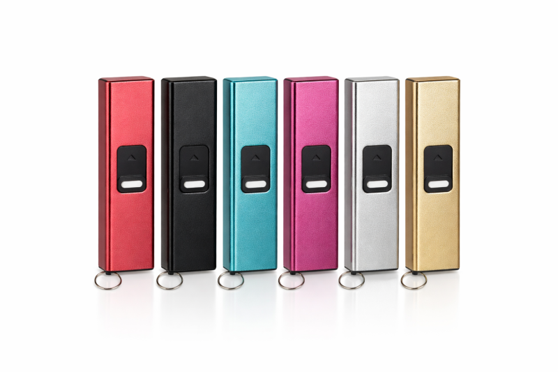 Mini storditore elettrico con torcia LED integrata per autodifesa