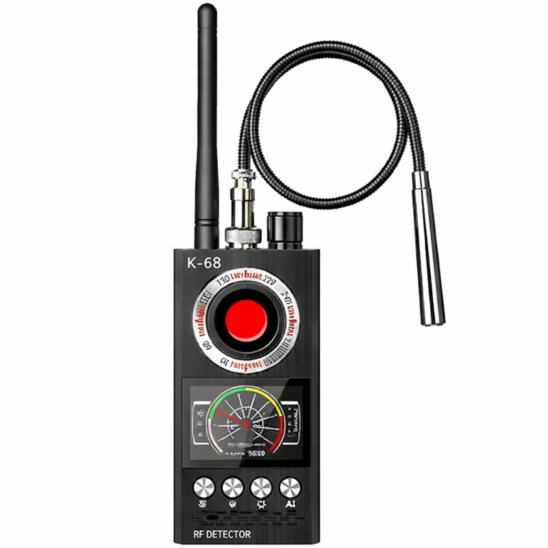 Rilevatore multifunzione di telecamere nascoste e microspie GSM K68