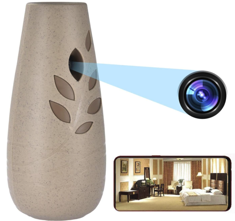 Diffusore d’aria con telecamera Wi-Fi Full HD nascosta