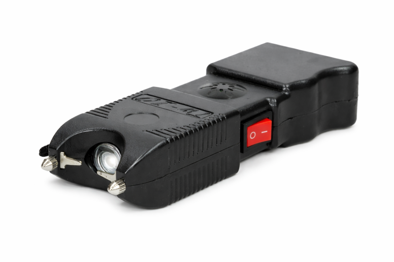 Stun gun con luce e sirena TW-10 per difesa personale