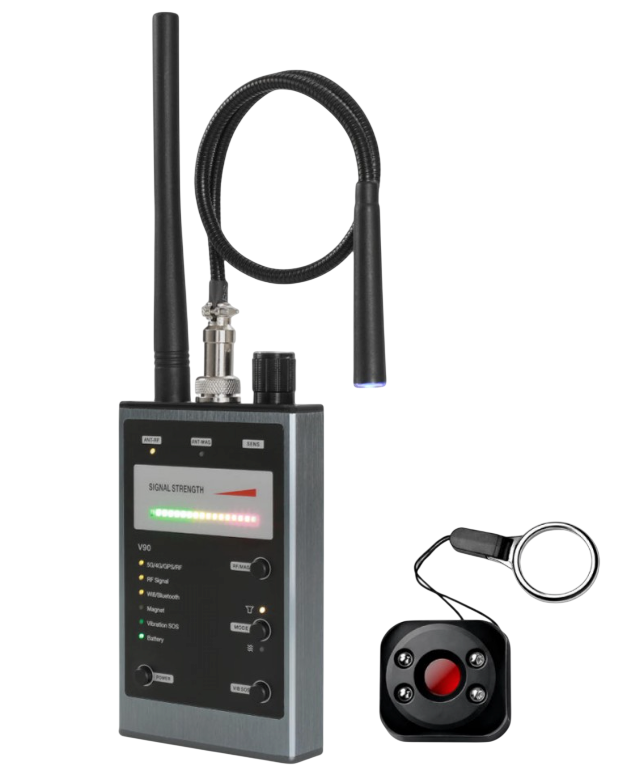 Rilevatore professionale di dispositivi di intercettazione e localizzatori GPS V90