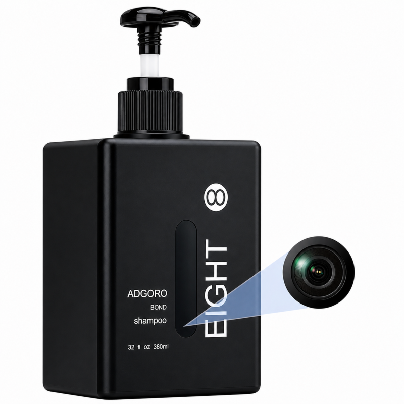 Telecamera WiFi nascosta in un dispenser di sapone