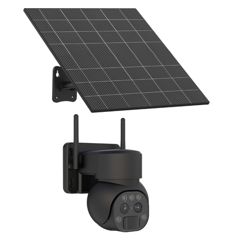 Telecamera di sicurezza IP PTZ solare 4G rotante Y9