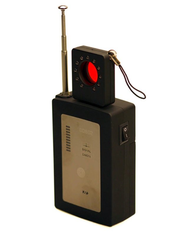 Rilevatore professionale di telecamere nascoste, GPS e microspie GSM DD802