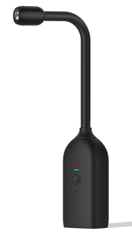 Telecamera panoramica WiFi 360° con collo flessibile