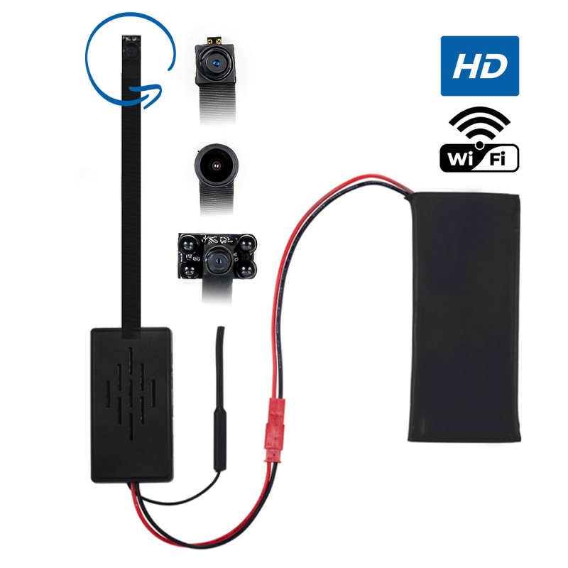 Modulo telecamera WiFi 4K con visione notturna e obiettivo grandangolare