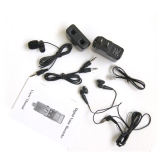 Registratore vocale FM professionale da 8 GB con rilevamento audio