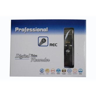 Registratore vocale FM professionale da 8 GB con rilevamento audio