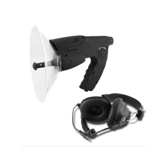 Binocolo con apparecchio acustico - amplificatore di suono per cacciatori