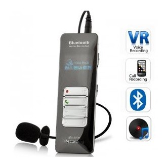 Registratore vocale Bluetooth da 8 GB con rilevamento audio