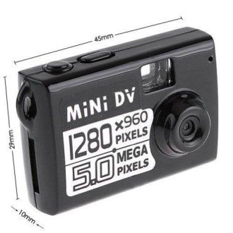 Mini telecamera spia con fotocamera da 5,0 mega pixel
