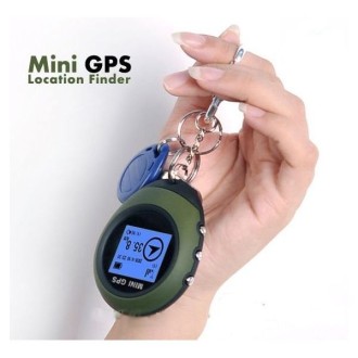 Mini navigatore GPS con bussola su tasti PG03