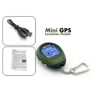 Mini navigatore GPS con bussola su tasti PG03